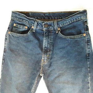 Levi's 505 Regular Fit Medium Wash Jeans 32x32